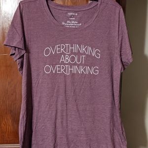 Torrid Slim Fit Tee Sz 2